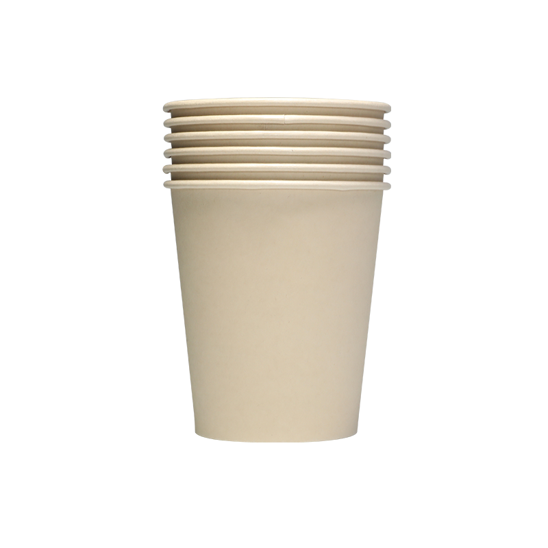 7oz reciclável com copo de papel Kraft de Kraft, com revestimento de PLA